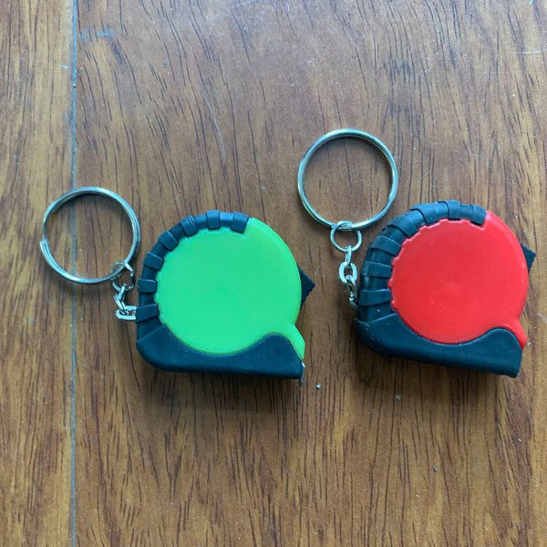 迷你握力捲尺鑰匙圈