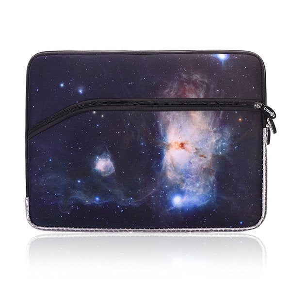 拉鍊式手拿電腦包-潛水布筆電包