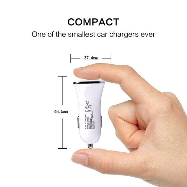 LED指示燈車用充電器QC3.0-USBx1