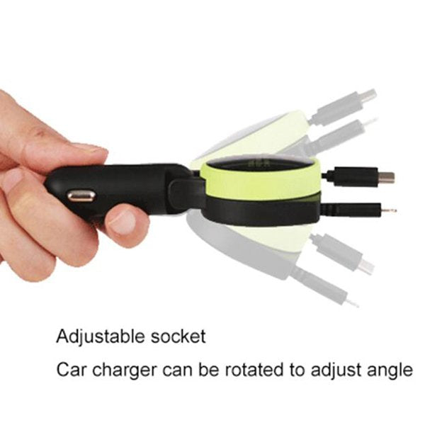 帶線車用充電器QC3.0