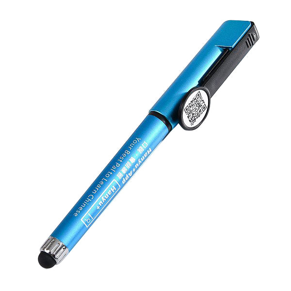 觸控筆-手機架觸控中性廣告筆-採購批發贈品筆-可客製化加印LOGO(同52GA-0084)