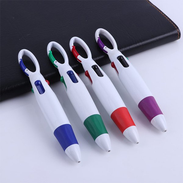 登山扣四色圓珠筆