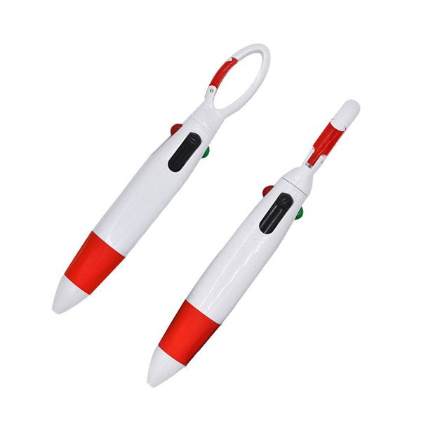 登山扣四色圓珠筆