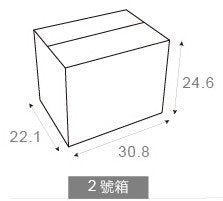 客製化彩印專屬包裝整理箱-拍賣貨運搬家紙箱-30.8x22.1x24.6 cm