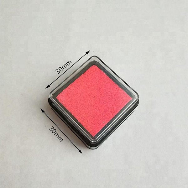 方形印台-塑膠印泥盒