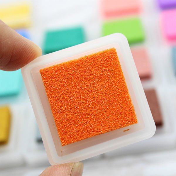 方形定製印台-塑膠印泥盒