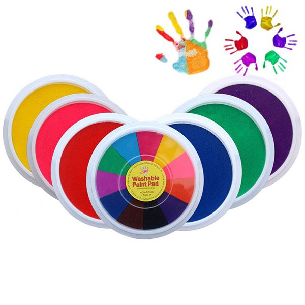 可水洗印台-塑膠印泥盒