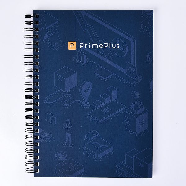 環裝左翻線圈記事本