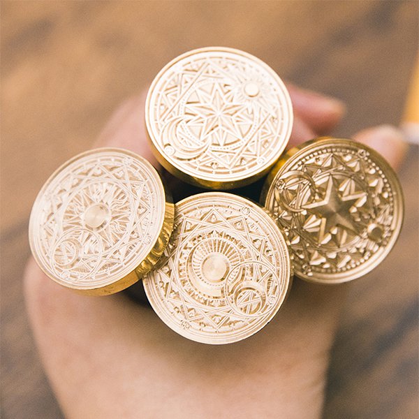 質感火漆印章-木製封蠟印章