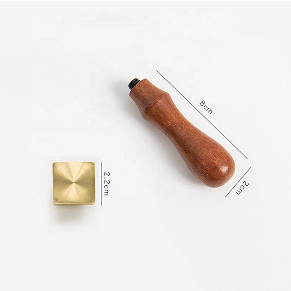 空白火漆印章-木製封蠟印章