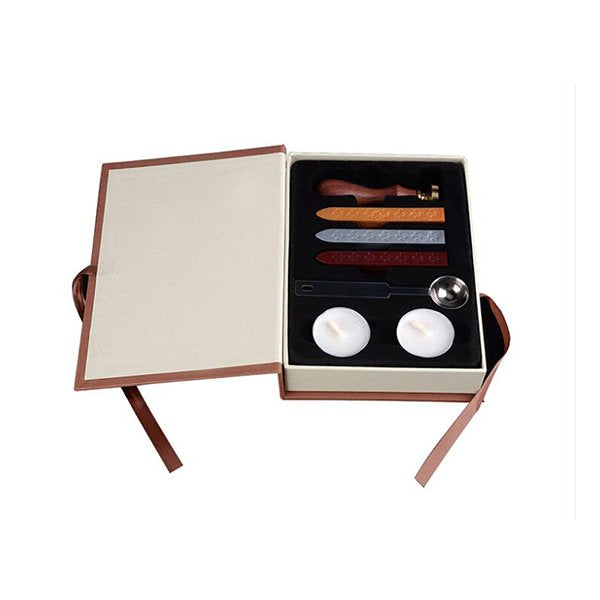 書本造型火漆印章禮盒