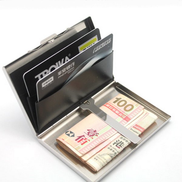 金屬不鏽鋼商務名片夾