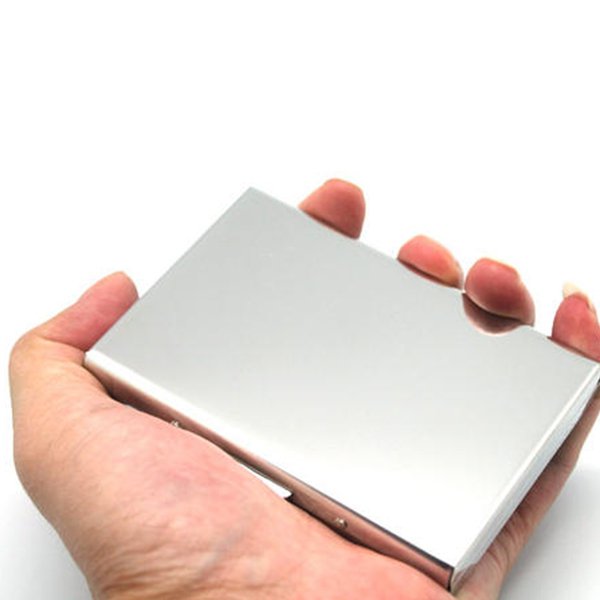 金屬不鏽鋼商務名片夾