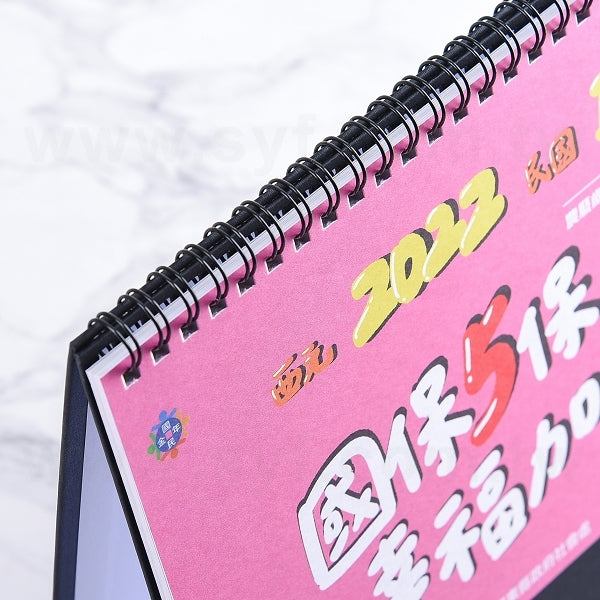 客製化三角桌曆