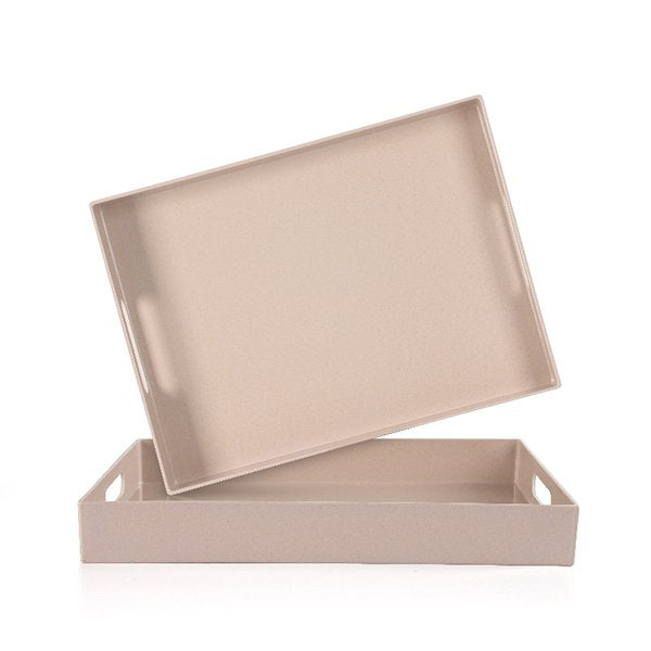 彩色樹脂托盤-穿洞把手托盤