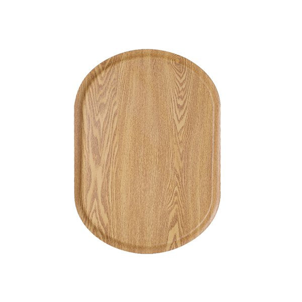 橢圓形日系木製托盤