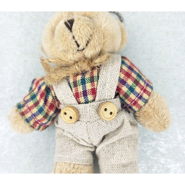 10cm泰迪熊/兔子鑰匙圈