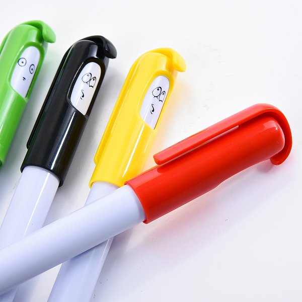 廣告筆-按壓式卡通表情筆