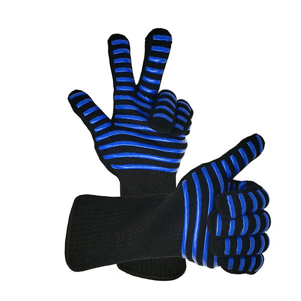 燒烤矽膠印刷隔熱手套