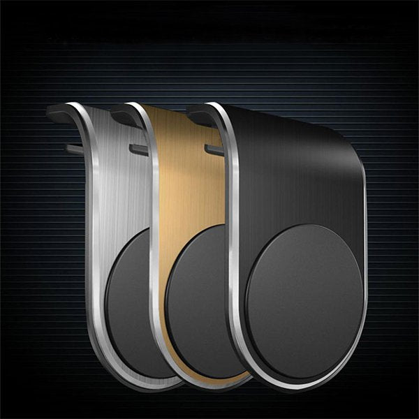 通風口固定磁性金屬車用手機架