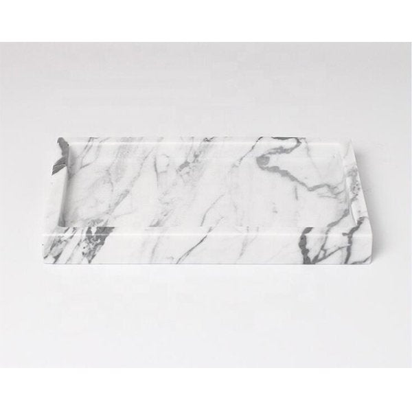 豪華三色大理石置物盤