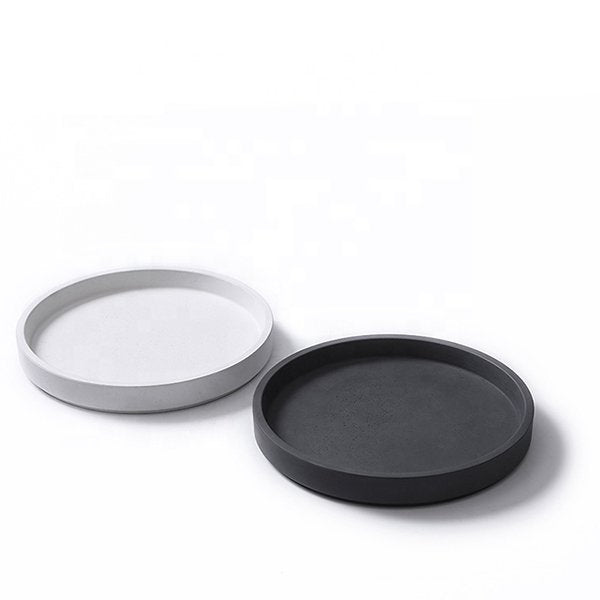 圓形混凝土置物盤