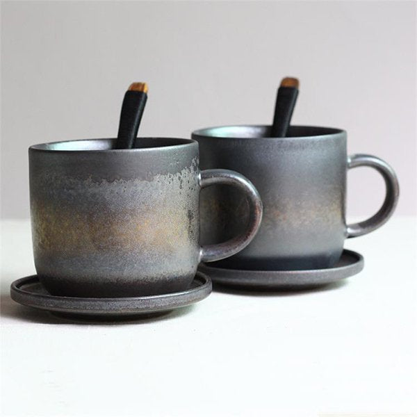 280ml復古陶瓷馬克杯