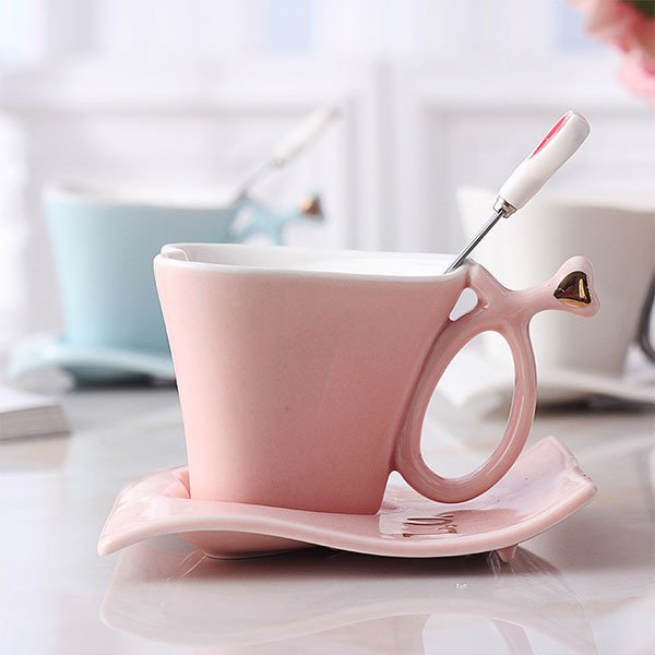 250ml愛心陶瓷馬克杯