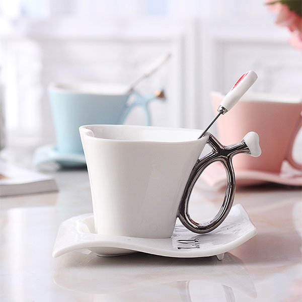 250ml愛心陶瓷馬克杯