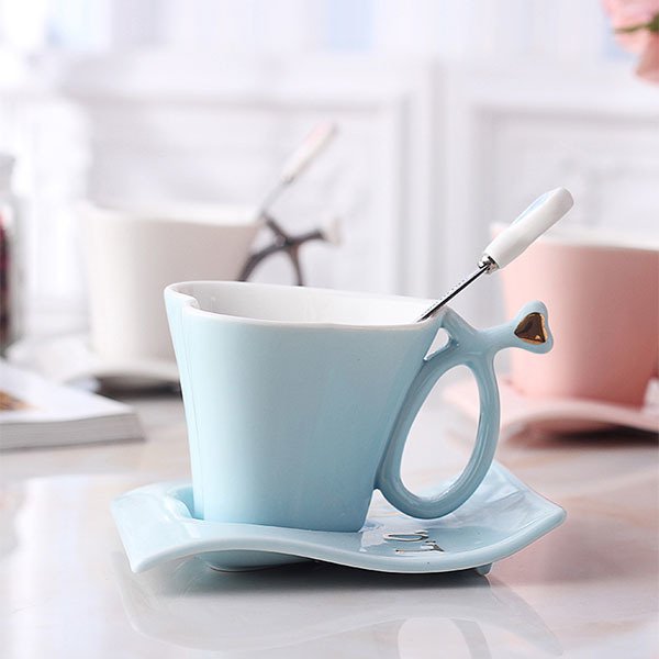 250ml愛心陶瓷馬克杯