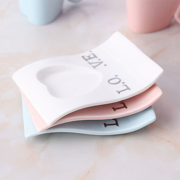 250ml愛心陶瓷馬克杯