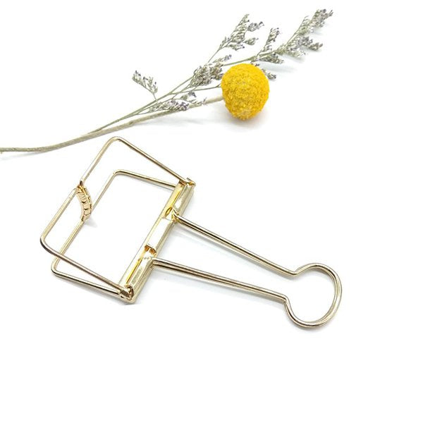 8mm電鍍金屬長尾夾