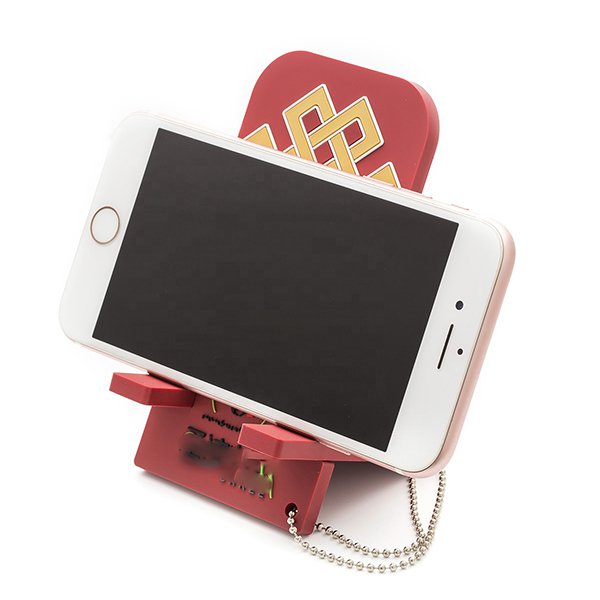 軟PVC材質客製化浮雕手機架