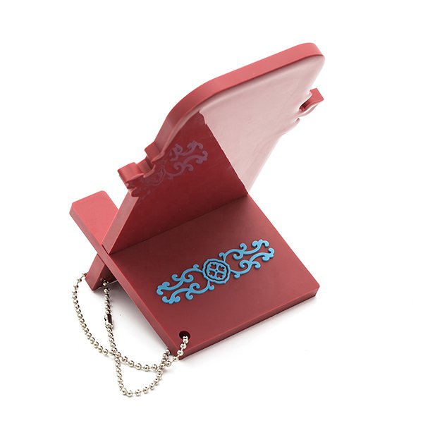 軟PVC材質客製化浮雕手機架