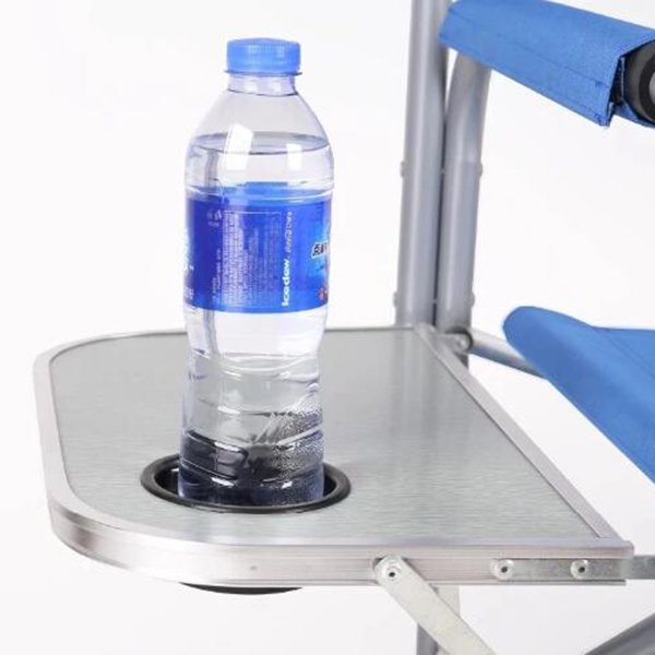 鐵製折疊導演椅-附收納袋飲料架