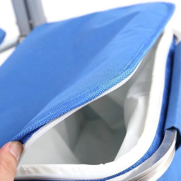 鐵製折疊導演椅-附收納袋飲料架