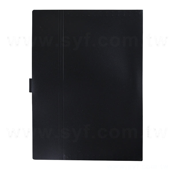 5格PVC文件夾-鈕扣撞色資料夾