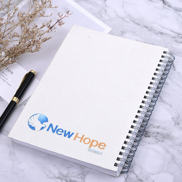雙線圈硬殼精裝環裝筆記本