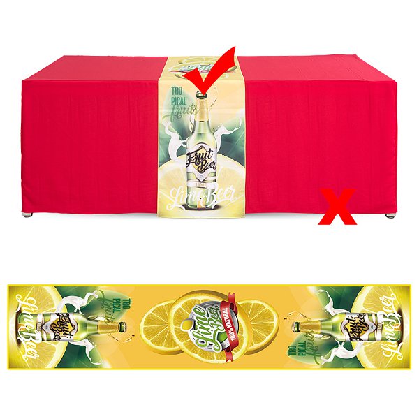 廣告桌布-48x240cm腰帶式斜紋布-單面彩色印刷