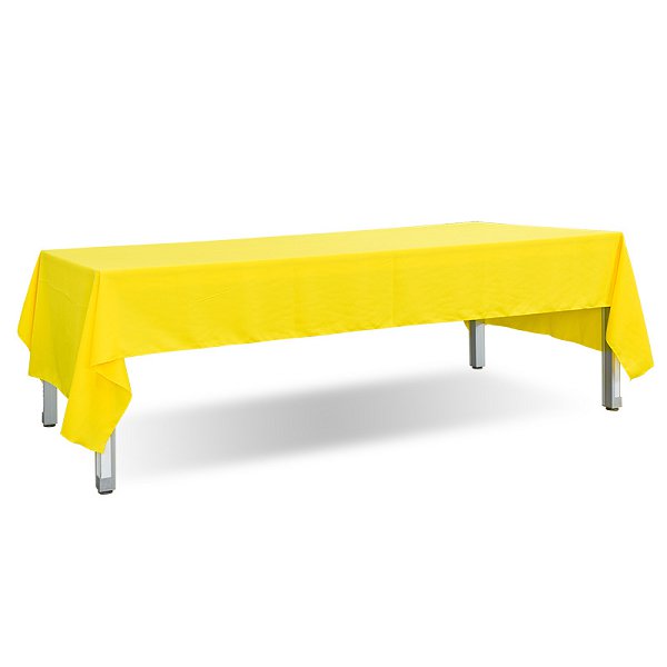 素面桌巾-90x210cm半罩式斜紋布/可選色-無印刷