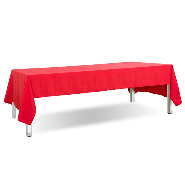 素面桌巾-90x210cm半罩式斜紋布/可選色-無印刷