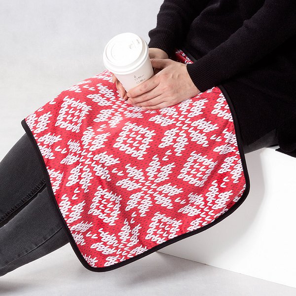 短毛絨毛毯-40x70cm單層-單面彩色印刷