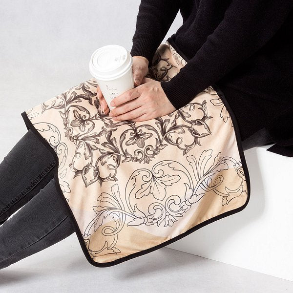 短毛絨毛毯-40x70cm單層-單面彩色印刷