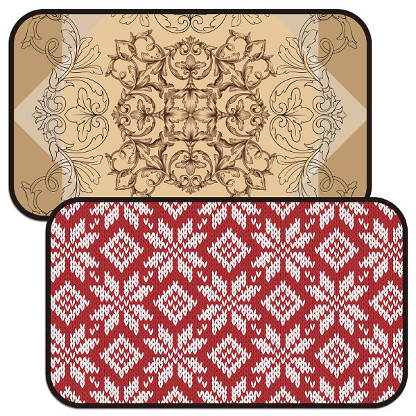 短毛絨毛毯-40x70cm單層-單面彩色印刷