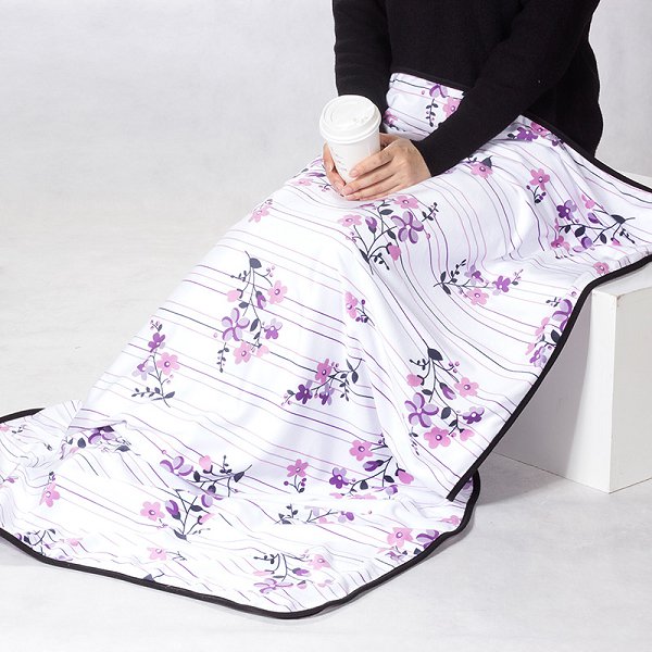 短毛絨毛毯-144x100cm雙層-雙面彩色印刷