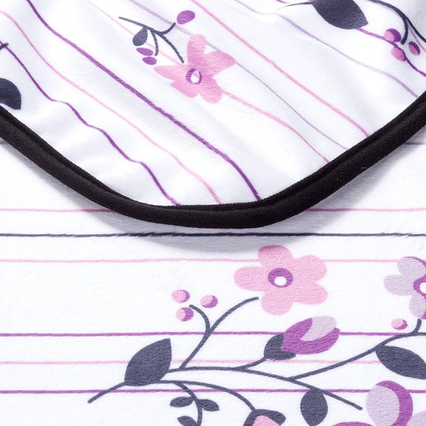 短毛絨毛毯-144x100cm雙層-雙面彩色印刷