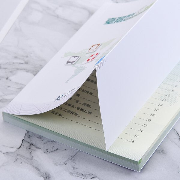 筆記本-穿線膠裝記事本