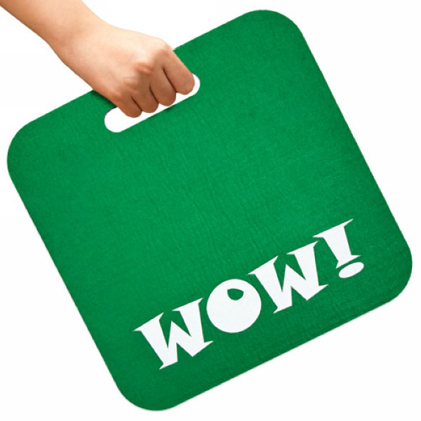 方形坐墊-28.5x28.5cm 厚5mm毛氈布/可選色-單面單色印刷