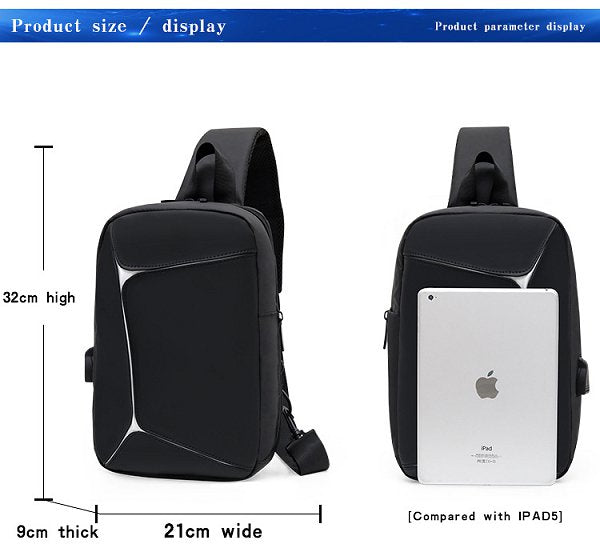 休閒輕便斜跨包