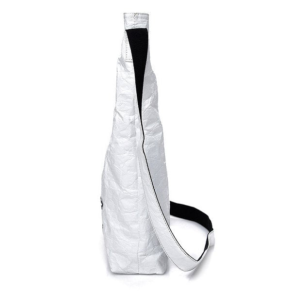 休閒提把斜跨包-可水洗牛皮紙單肩包